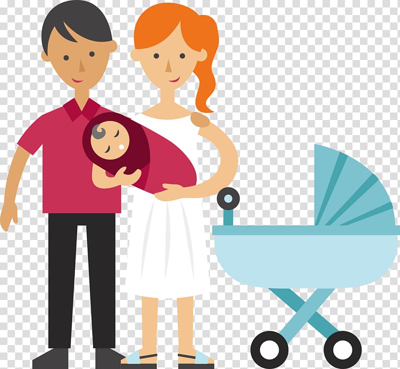 Infant Mother Father Child Toddler, Couple holding a baby transparent background PNG clipart
