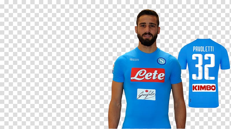Jersey S.S.C. Napoli T-shirt UEFA Champions League Real Madrid C.F., T-shirt transparent background PNG clipart