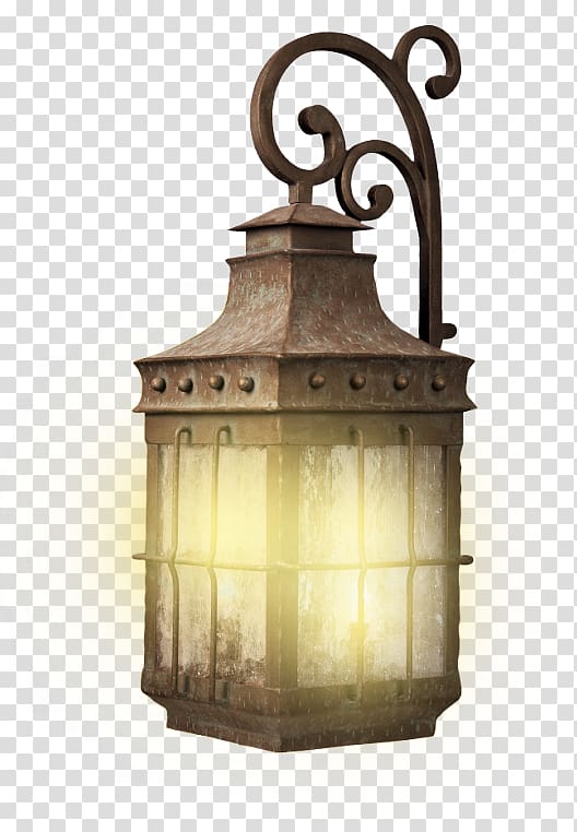black candle sconce, Lighting Lantern Glass Light fixture, Europe Fancy nightlights transparent background PNG clipart