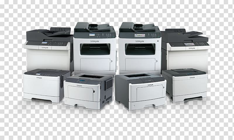 Multi-function printer Lexmark CX310 Laser printing copier, printer transparent background PNG clipart