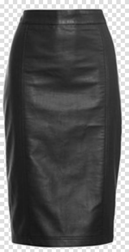 T-shirt Pencil skirt Clothing Top, leather skirt transparent background PNG clipart