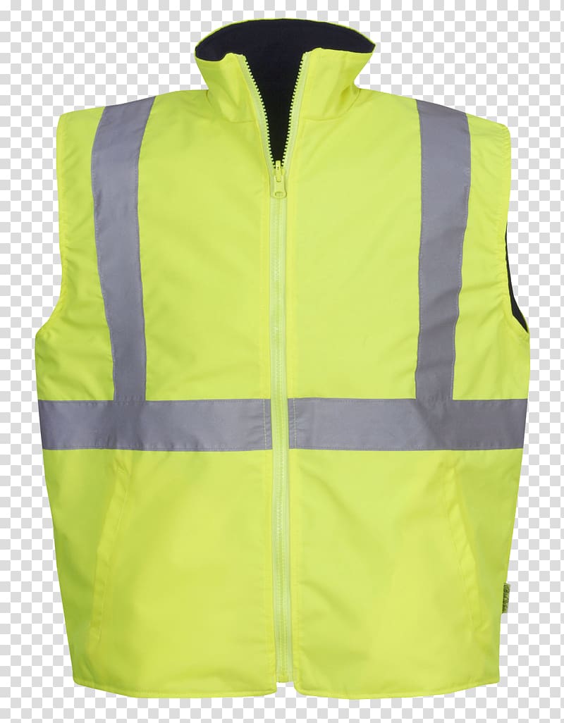 Gilets High-visibility clothing Jacket Sleeve, jacket transparent background PNG clipart