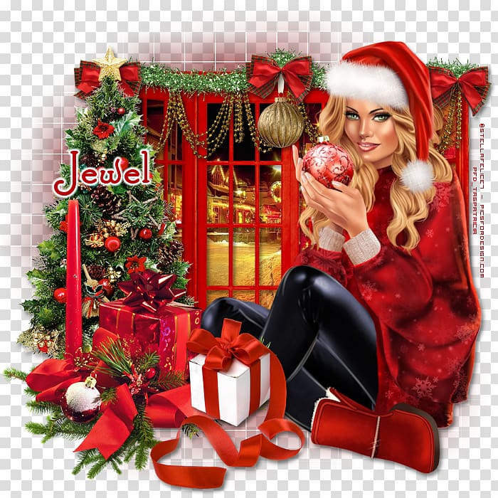 Christmas ornament Santa Claus Paint Shop Pro 7 Christmas Day New Year, santa claus transparent background PNG clipart