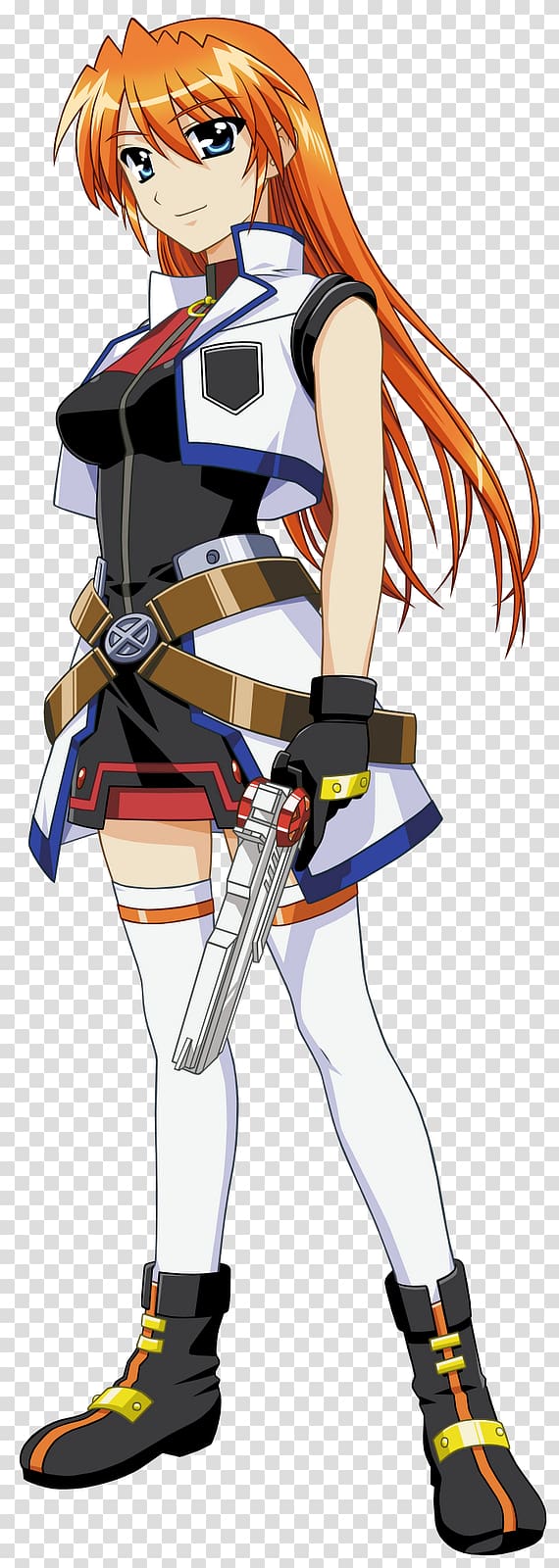 Teana Lanster Anime Magical Girl Lyrical Nanoha, Season 3 Character Magical Girl Lyrical Nanoha ViVid, Anime transparent background PNG clipart