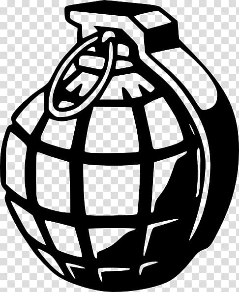 Grenade Weapon Bomb , demon head skull and wings transparent background PNG clipart