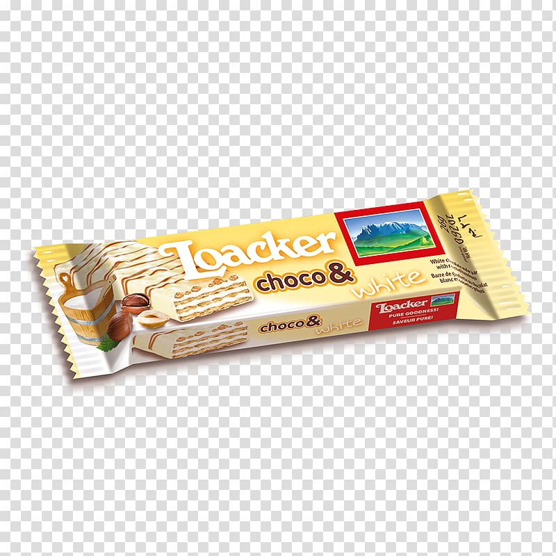 Wafer White chocolate Loacker Biscuit, chocolate transparent background PNG clipart