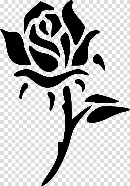Rose Silhouette , Canabis transparent background PNG clipart