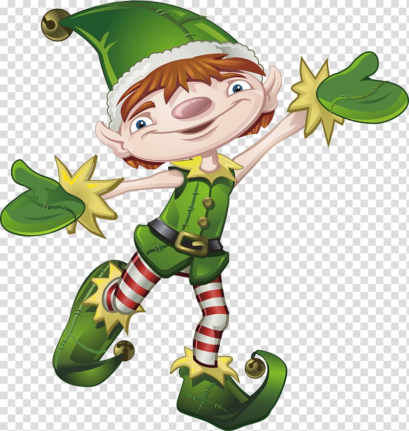 Peter Pan Elf Bowling Santa Claus Illustration, Peter Pan transparent background PNG clipart