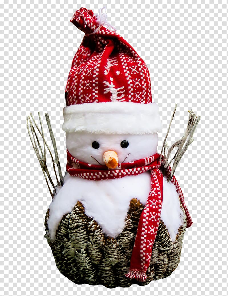 Snowman Christmas decoration Winter, fig transparent background PNG clipart