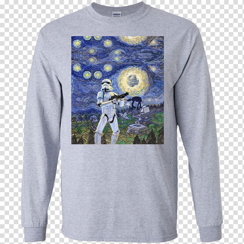 The Starry Night Stormtrooper T-shirt Star Wars: The Clone Wars, stormtrooper transparent background PNG clipart