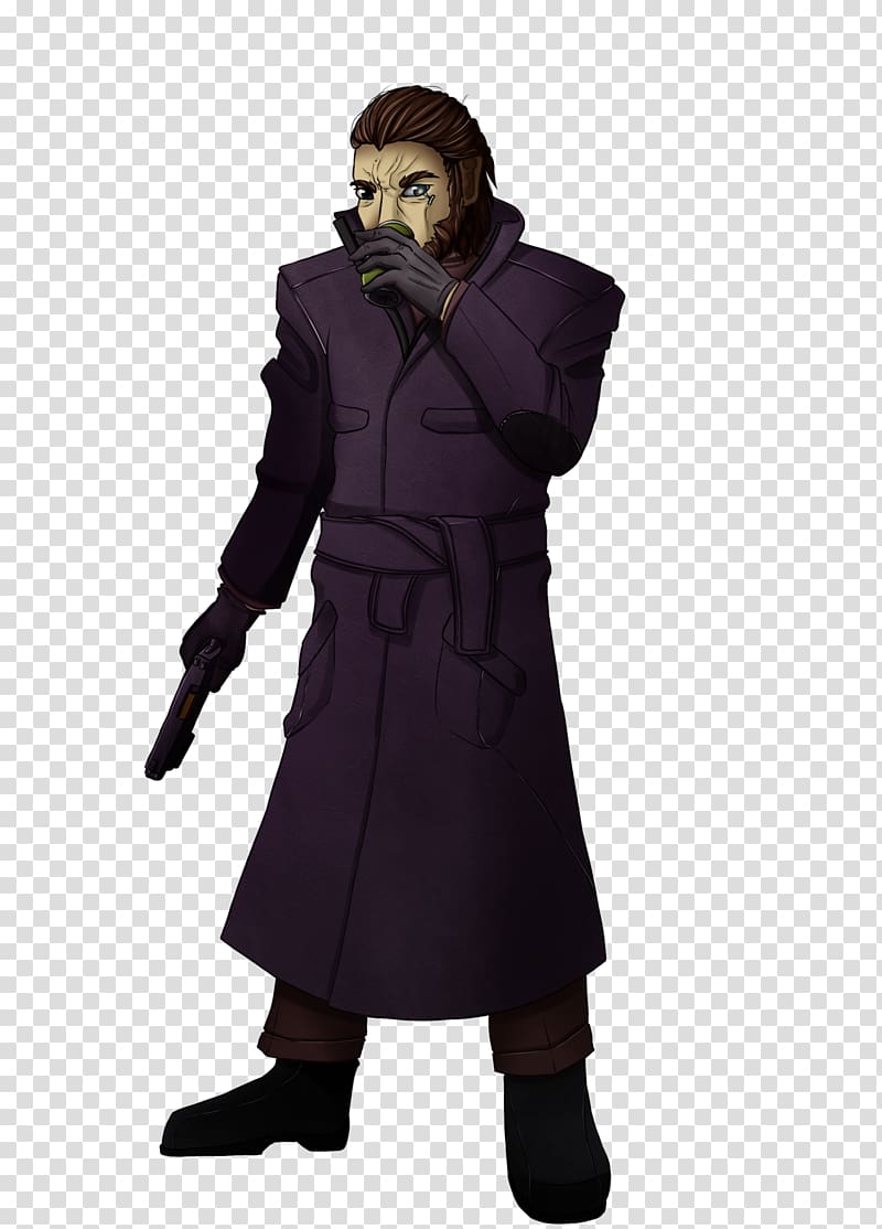 Overcoat, Cyberpunk transparent background PNG clipart