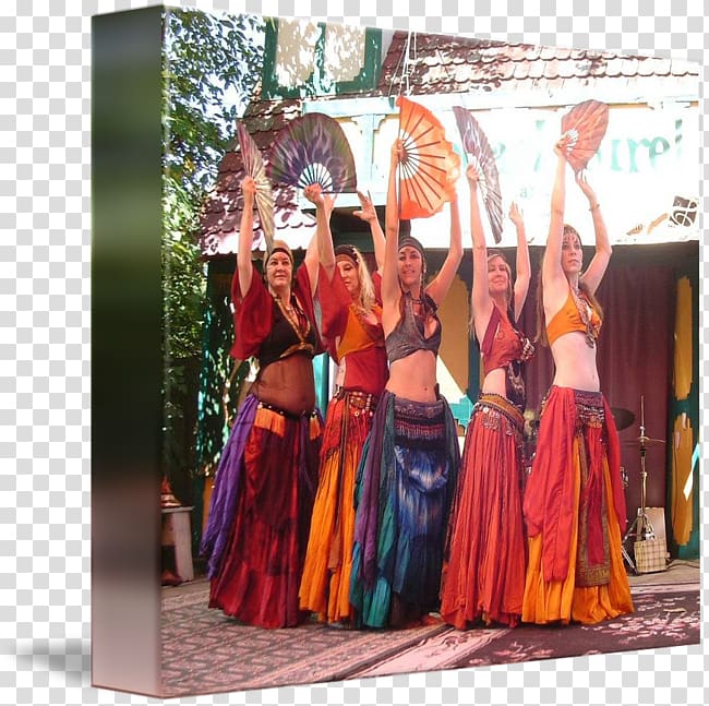 Folk dance Gallery wrap Canvas Belly dance, belly dancer transparent background PNG clipart