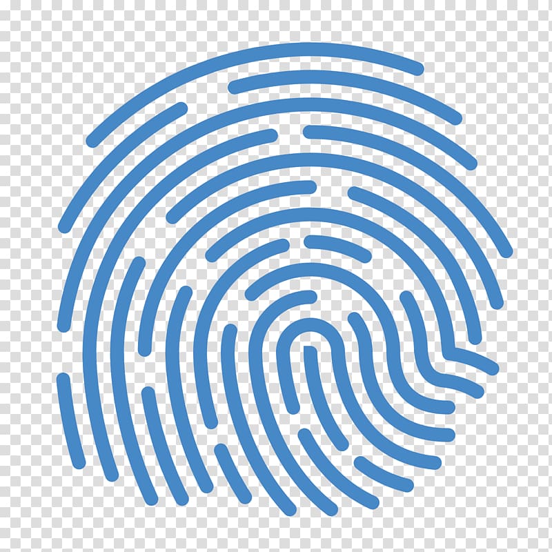 Computer Icons Fingerprint Raster graphics, digital transparent background PNG clipart