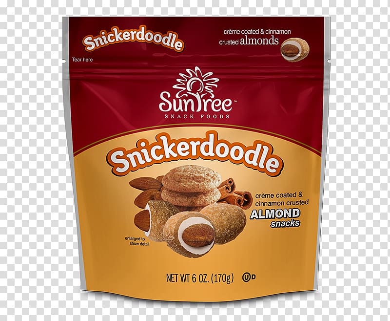 Snickerdoodle Almond milk Nilla Snack, almond transparent background PNG clipart