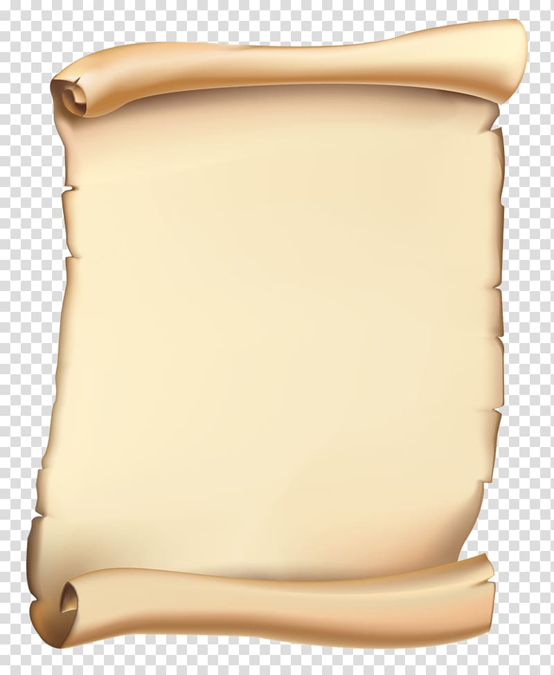 Paper Parchment Scroll , Scroll , brown note transparent background PNG clipart