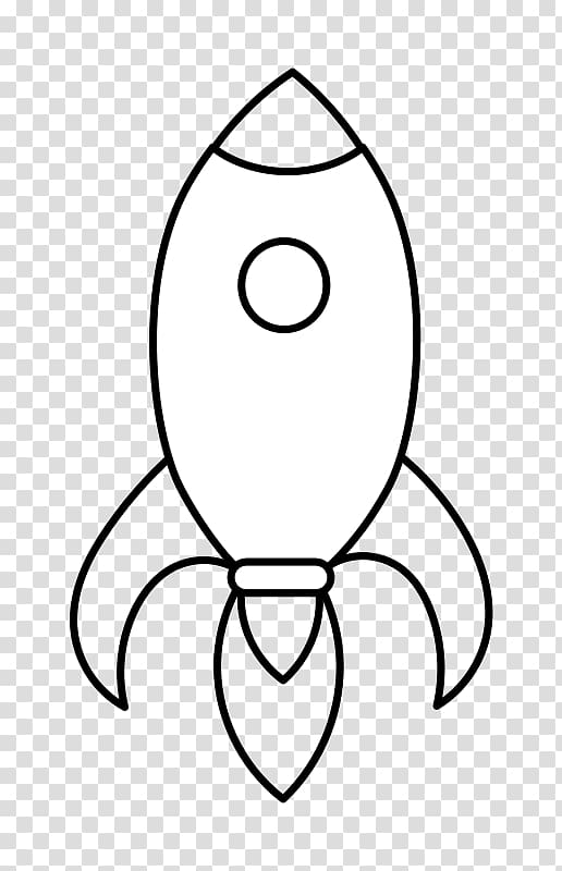Coloring book Rocket Spacecraft Colored pencil, coloring transparent background PNG clipart
