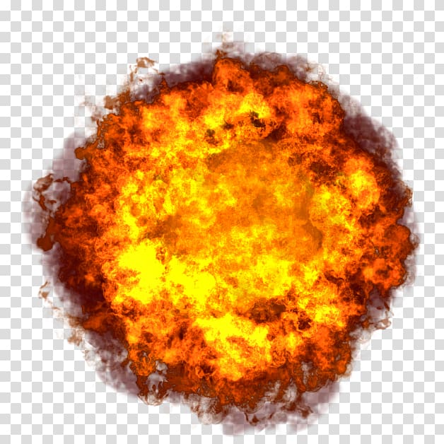 round burning fire , Explosion Computer file, Explosion transparent background PNG clipart