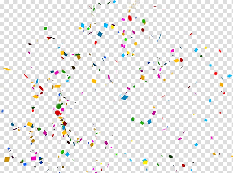 multicolored confetti illustration, Confetti Desktop , confetti transparent background PNG clipart