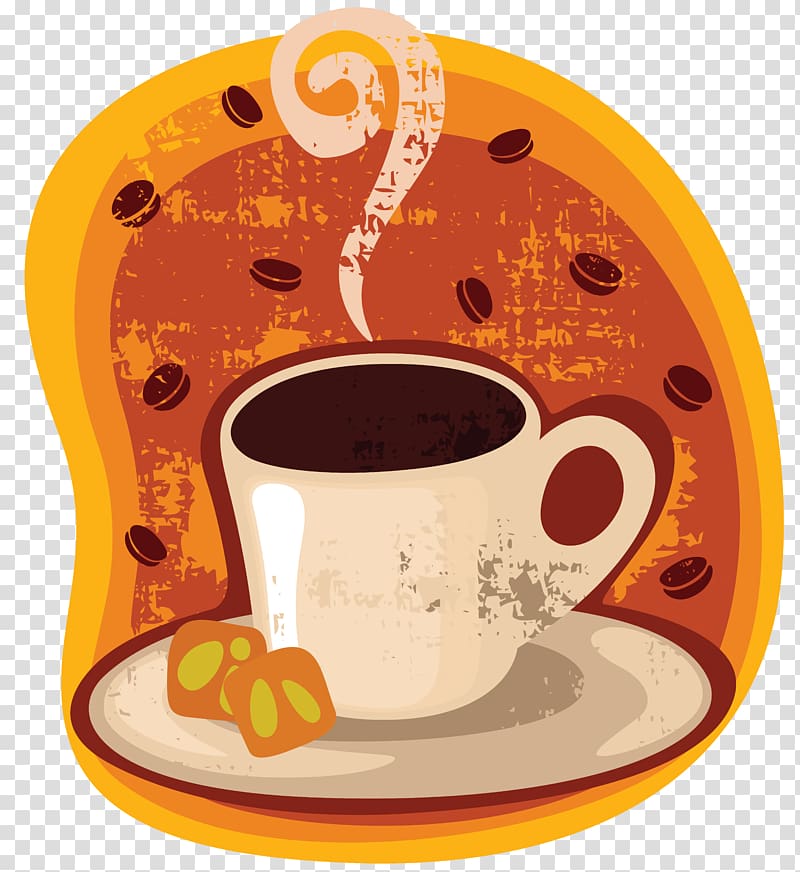 Coffee cup Cafe , tea time transparent background PNG clipart