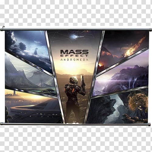 Mass Effect: Andromeda Mass Effect 3 Desktop High-definition television, wall effect transparent background PNG clipart