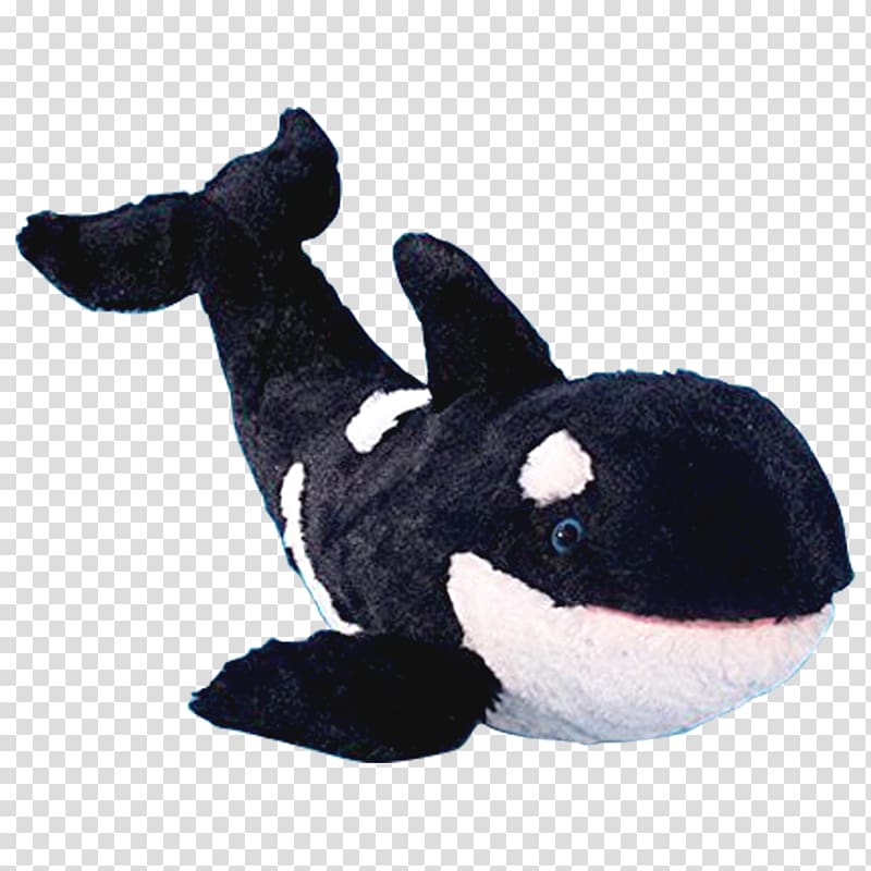 Stuffed Animals & Cuddly Toys Marine mammal Plush Killer whale, Stuffed Toy transparent background PNG clipart