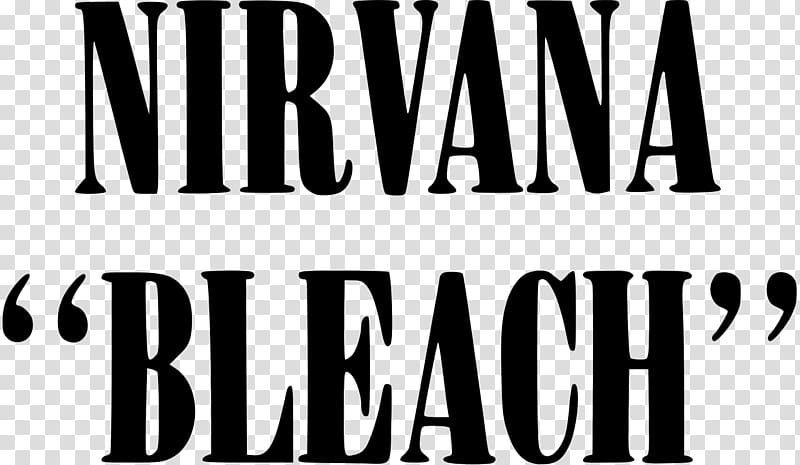 Bleach Nirvana Nevermind Logo Incesticide, bleach transparent background PNG clipart