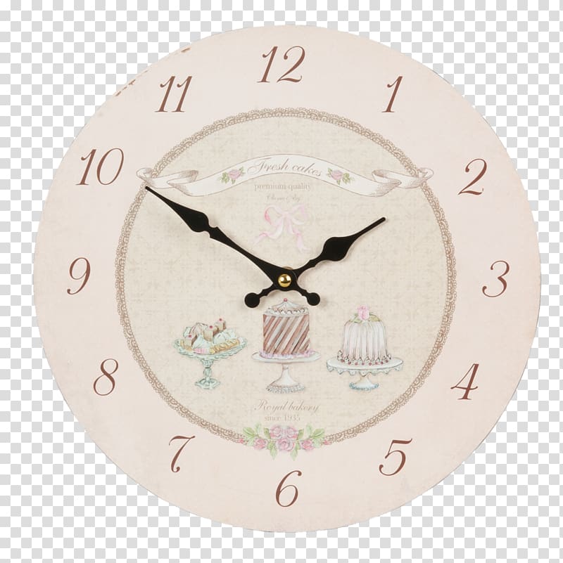 Clock Gift Wedding C&E Klok Ø 29 Cm Decoratieve klokken Party favor, Shabby Chic Cakes transparent background PNG clipart