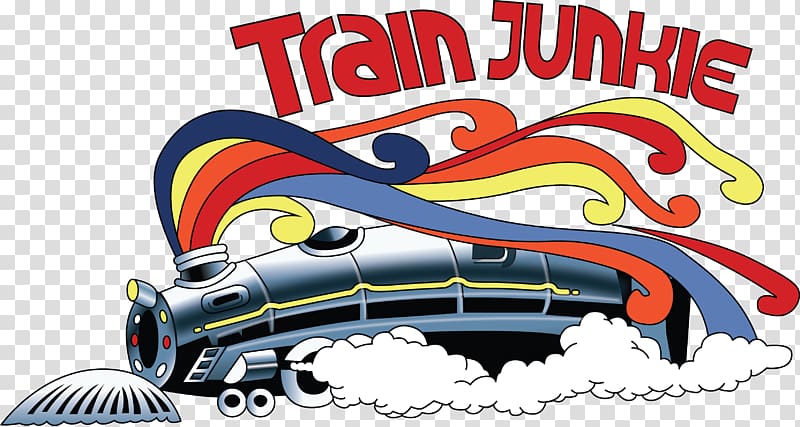Greensky Bluegrass Soul music Train Junkie T-shirt Graphic design, train transparent background PNG clipart