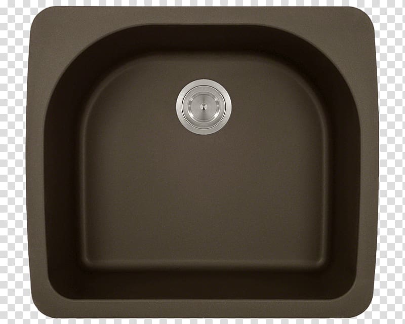 kitchen sink Stainless steel Composite material, sink Top transparent background PNG clipart