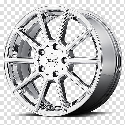 Alloy wheel Car Custom wheel American Racing, car transparent background PNG clipart