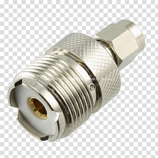 SMA connector UHF connector Electrical connector Adapter Ultra high frequency, female products transparent background PNG clipart