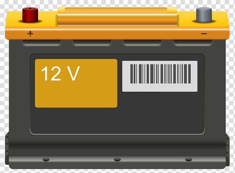 Automotive battery transparent background PNG clipart