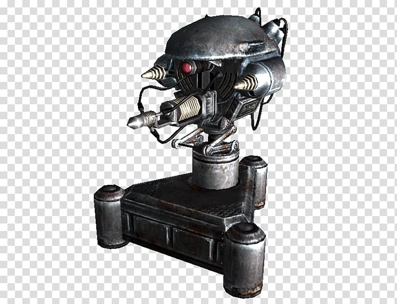 Fallout 3 Turret Sentry gun Fallout: New Vegas Fallout 4, others transparent background PNG clipart