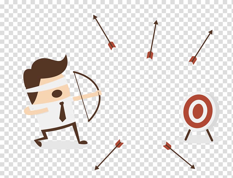 Shooting target Goal, hand drawn transparent background PNG clipart