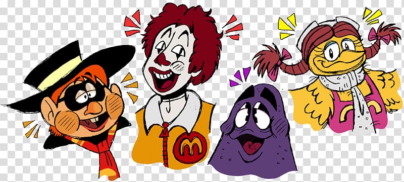 Drawing McDonaldland Art McDonald\'s, Old Mcdonald transparent background PNG clipart