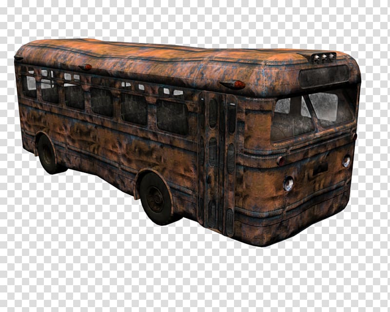 Bus Fallout: New Vegas Car Vehicle Transport, Fall Out 4 transparent background PNG clipart