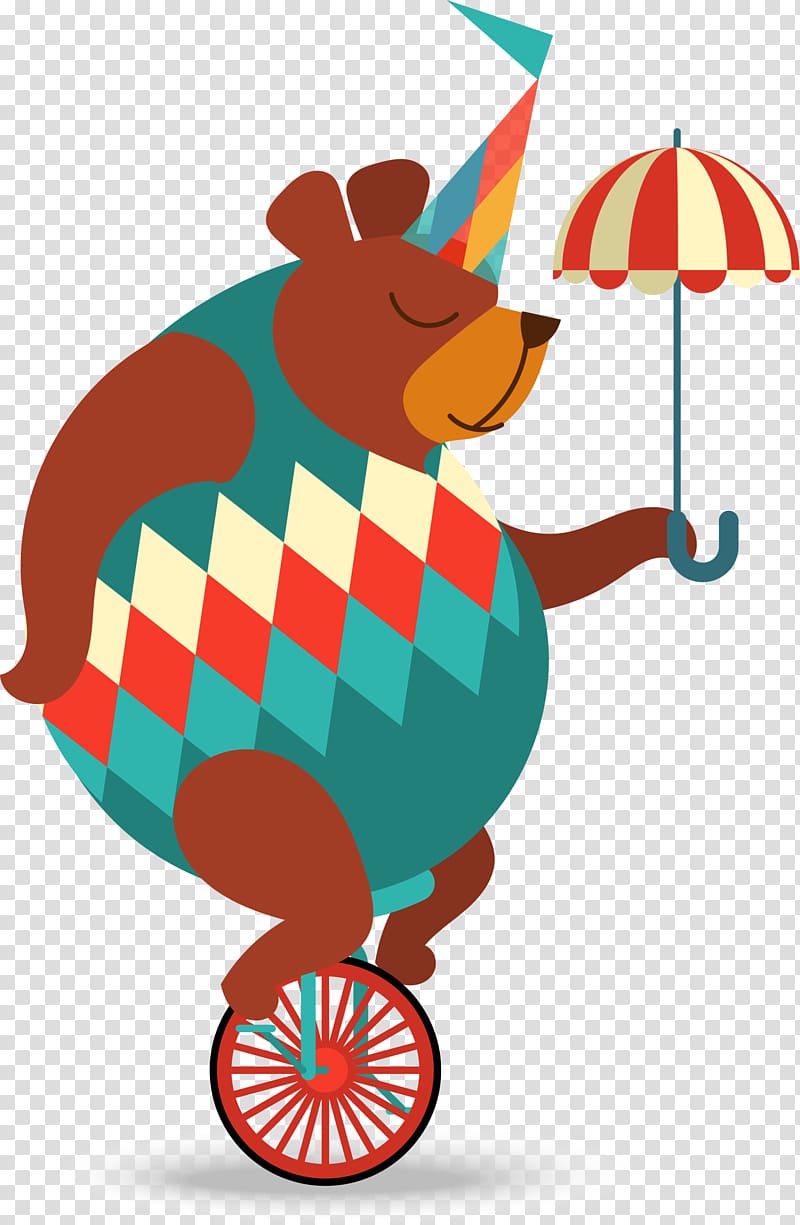 Beak Computer Illustration, Cartoon colorful bear transparent background PNG clipart
