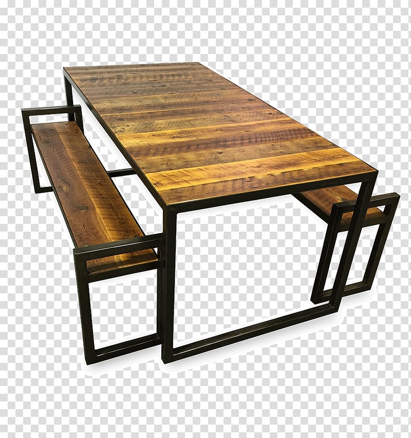 Coffee Tables Reclaimed lumber Wood Garden furniture, table transparent background PNG clipart