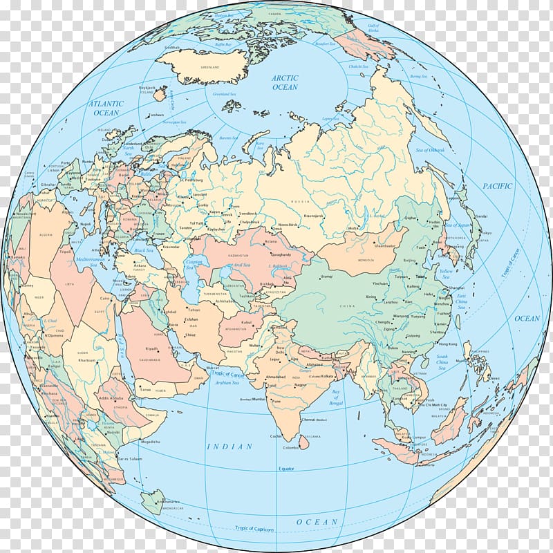 Globe World map Asia, map of asia transparent background PNG clipart
