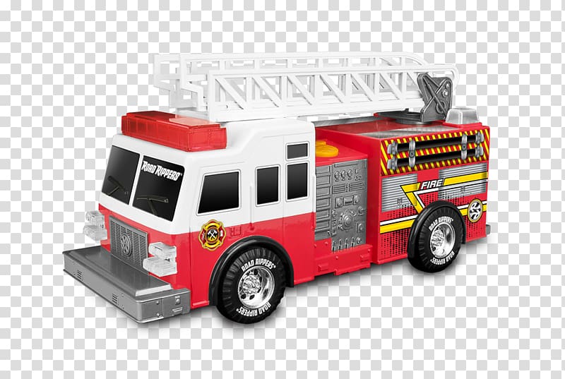 Fire engine Model car Toy Vehicle, toy trucks transparent background PNG clipart
