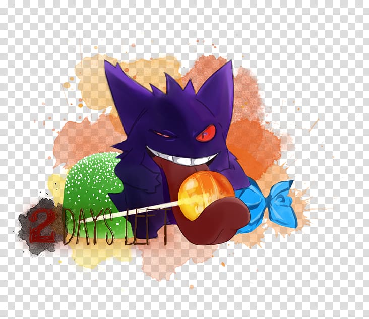 Gengar Haunter Pokémon types Desktop , pokemon transparent background PNG clipart