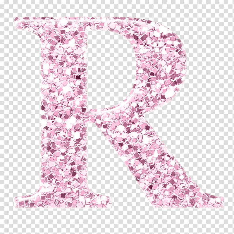 purple letter r symbol, Letter Alphabet Glitter K, others transparent background PNG clipart