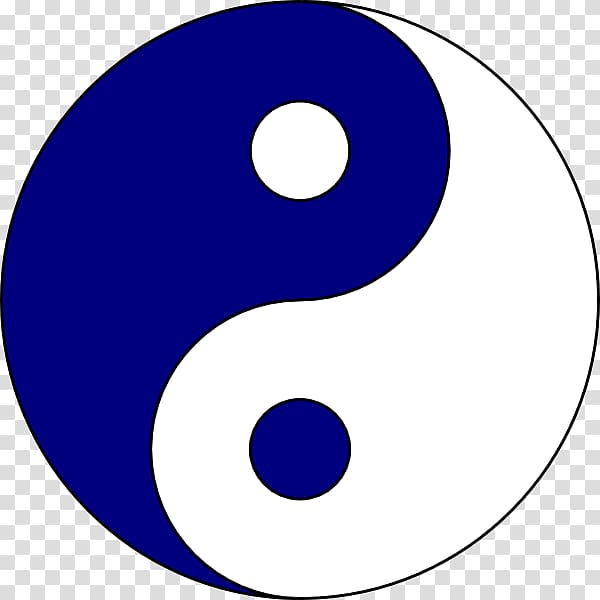 Yin and yang Symbol , ying transparent background PNG clipart