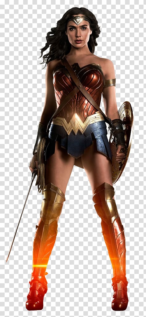 Gal Gadot Wonder Woman Justice League Cyborg Batman, gal gadot transparent background PNG clipart