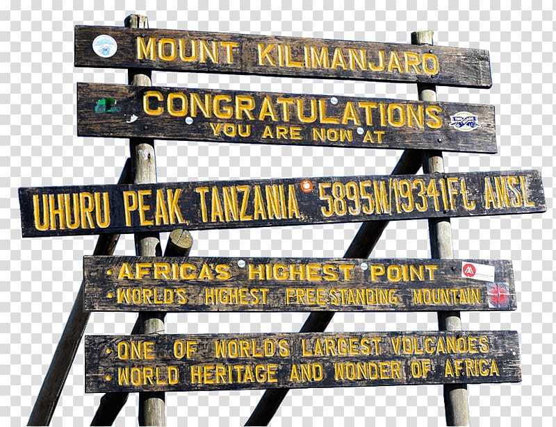 Mount Kilimanjaro Kilimanjaro Summit Marangu Uhuru Peak Mountain, mountain transparent background PNG clipart