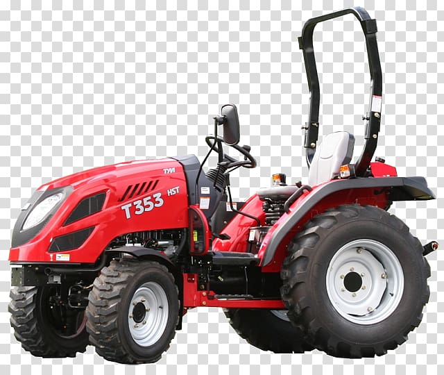 TYM tractors Vertrieb GmbH Agricultural machinery Agriculture, Red Tractor transparent background PNG clipart