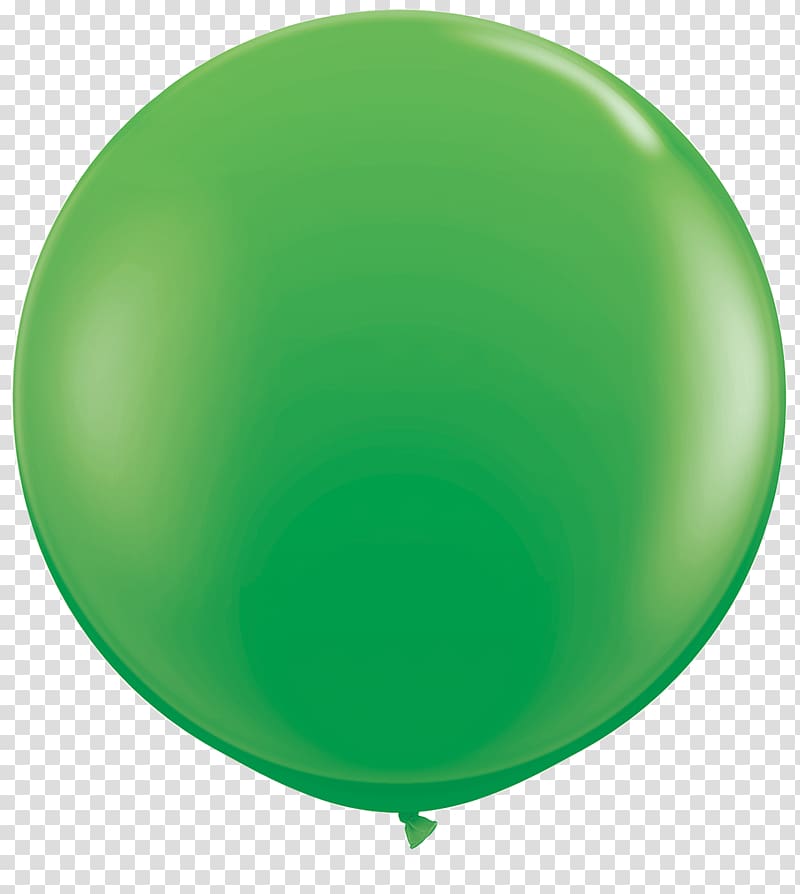 Toy balloon Wedding Party Color, spring green transparent background PNG clipart