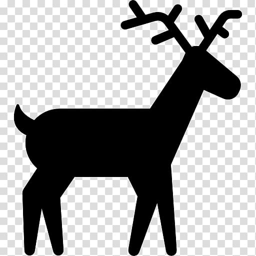 flying reindeer clipart