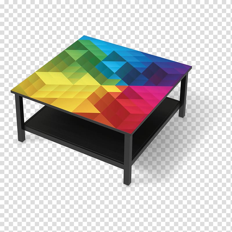 Coffee Tables Hemnes Furniture Guéridon, Colored Cubes transparent background PNG clipart