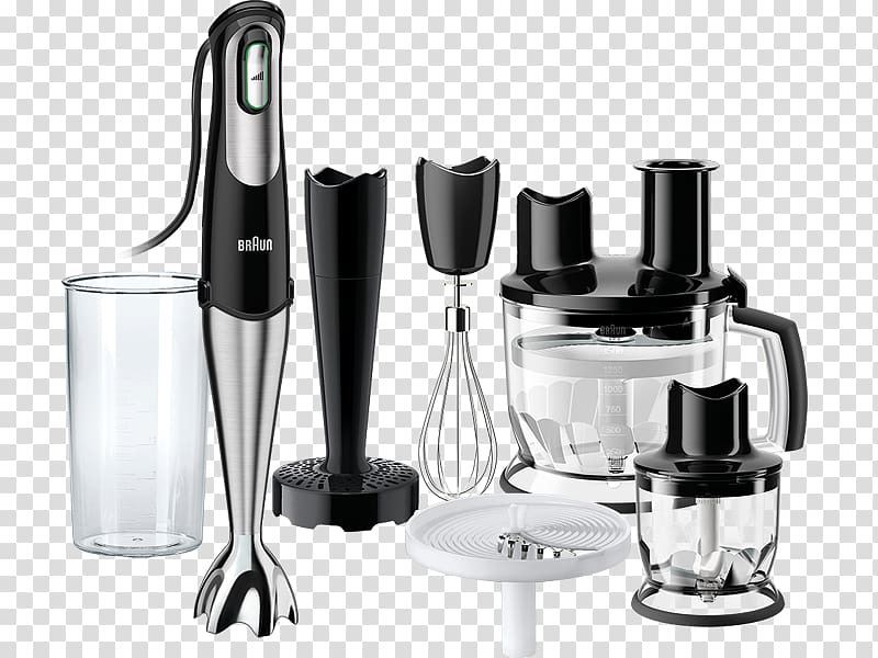 Immersion blender Braun Multiquick 7 MQ 777 Gourmet Mixer Small appliance, others transparent background PNG clipart